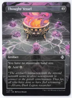 Thought Vessel (Borderless) U Commander: The Lost Caverns of Ixalan 118 NM - Image 1