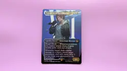 MTG Squall, SeeD Mercenary Final Fantasy Rare Borderless FOIL HOLO - Image 1