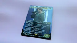 MTG Squall, SeeD Mercenary Final Fantasy Rare Borderless FOIL HOLO - Image 2