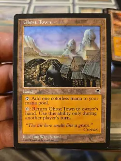 MTG Tempest Ghost Town Never Played Nm - Image 1