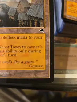 MTG Tempest Ghost Town Never Played Nm - Image 4