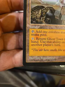 MTG Tempest Ghost Town Never Played Nm - Image 5