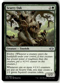 MTG - Scurry Oak 172 Near MintModern Horizons 2 - Image 1