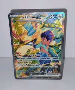 Pokemon TCG Hops Zacian 186/159 Journey Together Special Illustration Rare SIR - Image 1