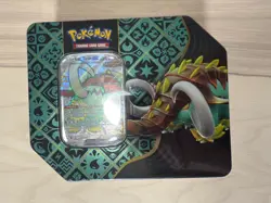 Pokemon TCG Paldean Fates Great Tusk EX Tin Sealed - Image 3
