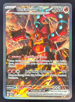 2025 Pokemon SV Journey Together - JTG EN #182/159 Volcanion ex - Image 1
