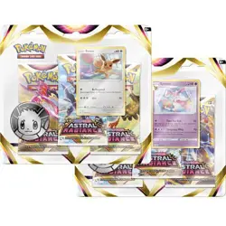 Pokemon TCG: Astral Radiance 3-Pack Blister + Promo - Image 1
