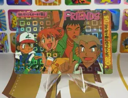 Pokemon Vintage Vending Machine Holo prism Nintendo 1998 Bandai Rare sticker - Image 2