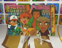 Pokemon Vintage Vending Machine Holo prism Nintendo 1998 Bandai Rare sticker - Image 3