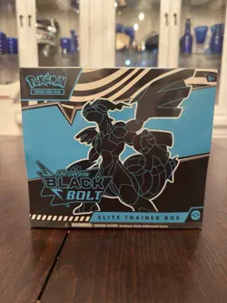 Pokemon TCG Black Bolt Elite Trainer Box ETB - NEW Factory Sealed - Image 1