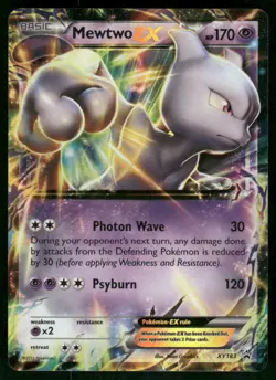 Mewtwo EX - XY183 Promo Holo NM Pokemon XY Promos - Image 1