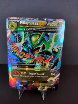 M Rayquaza EX 61/108 Pokemon Roaring Skies 2015 Gem Mint - Image 1