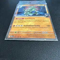 Team Rocket's Tyranitar Destined Rivals 096/182 POKEMON CENTER Stamped & Sealed - Image 4