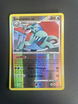 Pokemon TCG Salamence Arceus 8/99 Reverse Holo Rare NM - Image 1