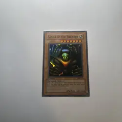 Yu-Gi-Oh! TCG Sanga of the Thunder Metal Raiders MRD-025 1st Edition Super Rare - Image 1