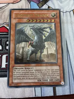 Yugioh Judgment Dragon Ultimate Rare TU01-EN000 MP - Image 1