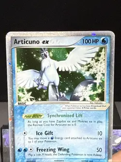 Pokemon Card Articuno ex 032 Nintendo Collector's Window Tin Black Star Promo NM - Image 2