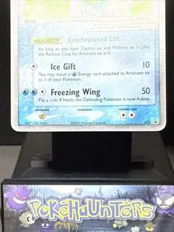 Pokemon Card Articuno ex 032 Nintendo Collector's Window Tin Black Star Promo NM - Image 3