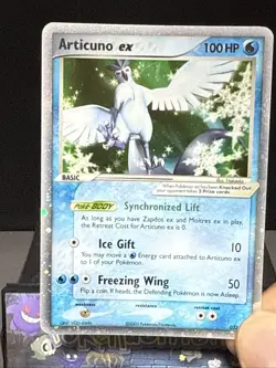 Pokemon Card Articuno ex 032 Nintendo Collector's Window Tin Black Star Promo NM - Image 4
