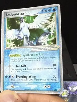 Pokemon Card Articuno ex 032 Nintendo Collector's Window Tin Black Star Promo NM - Image 5