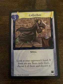 Harry Potter Diagon Alley CCG Card Collshoo 37/80 - Image 1