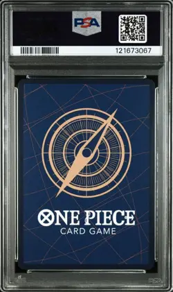 One Piece Trading Card Game Secret Parallel OP05 119 Monkey D Luffy PSA10 - Image 2