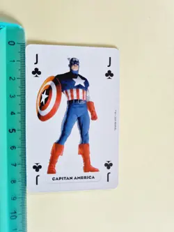 Captain America Rare Card Marvel Heroes Comics Card 2005 Original Vintage New - Image 1
