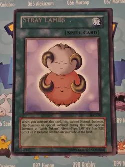 *ERROR* Yu-Gi-Oh Stray Lambs IOC-092 Unlimited Edition Card - Image 1