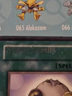 *ERROR* Yu-Gi-Oh Stray Lambs IOC-092 Unlimited Edition Card - Image 5