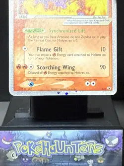 Pokemon Card Moltres ex 031 Black Star Nintendo Promo Holo Rare Light Play - Image 3