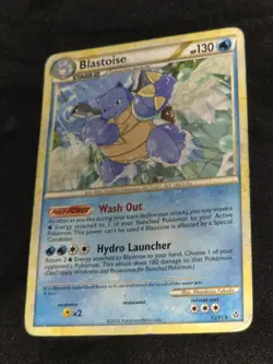 Blastoise - 13/95 HGSS Unleashed - Pokemon Card - Hp Dmg - Rare - Image 1