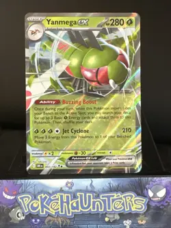 Pokemon Card Yanmega EX 003/182 Destined Rivals Ultra Rare Double Rare Holo NM - Image 1