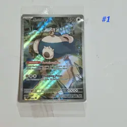 SNORLAX SVP 051 SCARLET & VIOLET 151 BLACK STAR PROMO ETB ELITE TRAINER SEALED - Image 1