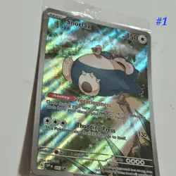 SNORLAX SVP 051 SCARLET & VIOLET 151 BLACK STAR PROMO ETB ELITE TRAINER SEALED - Image 2
