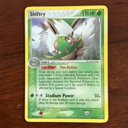Shiftry 25/107 Non Holo Rare EX Deoxys Pokemon Card - Image 1