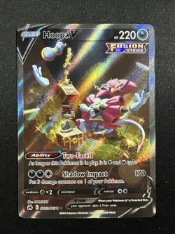 Hoopa v Crown Zenith: Galarian Gallery Ultra Rare Card GG53/GG70 Pokemon English - Image 1