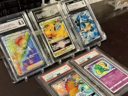 Pokemon PSA CCG TAG Pristine 10 9 8.5 8 Graded Card Lot (5) JP Dragonite Mew - Image 2