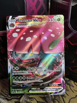 Venusaur VMax SWSH102 Full Art Holo Ultra Rare Promo Pokemon Card Mint 🔥 - Image 1
