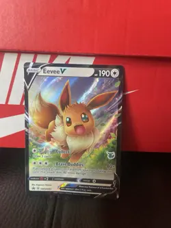 Eevee V SWSH065 S&S Black Star Promo 2020 - Pokemon Card TCG - Image 2