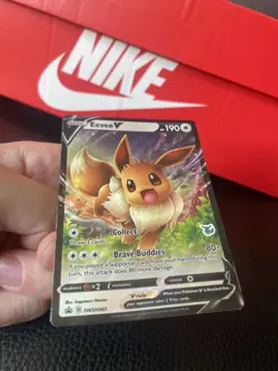 Eevee V SWSH065 S&S Black Star Promo 2020 - Pokemon Card TCG - Image 4