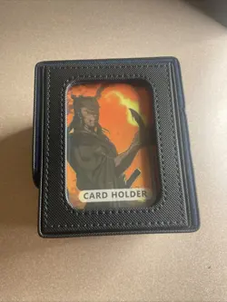 MTG Commander Deck Box w/ 2 Dividers - Trading Card Storage Display Case - Image 1