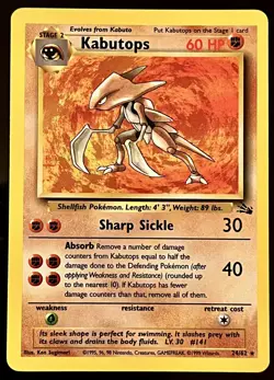 NM/MT Pokemon Fossil (4) Card Non Holo Rare Lot & Empty Pack! Haunter Hypno - Image 4