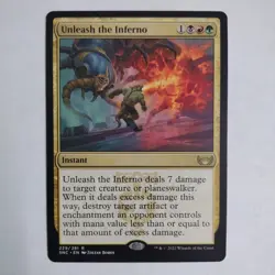 Unleash the Inferno | MTG | SNC | 229/281 | Same Day Shipping! - Image 1