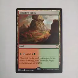 Mossfire Valley | MTG | NCC | 414 | Same Day Shipping - Image 1