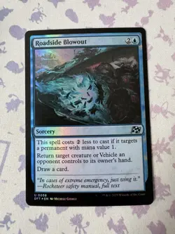 MTG - Roadside Blowout - DFT - 0058 - Foil - Image 1