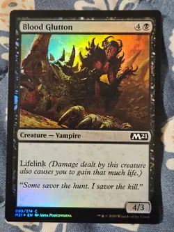 Blood Glutton FOIL (090) Core Set 2021 M21 MTG Magic - Image 1