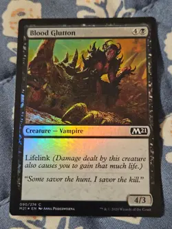 Blood Glutton FOIL (090) Core Set 2021 M21 MTG Magic - Image 2