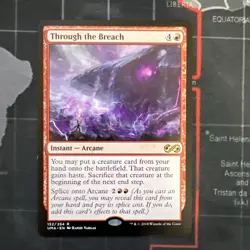 MTG Through the Breach x4 NM-Mint Playset Ultimate Masters Magic the Gathering - Image 1
