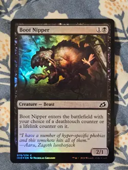 Boot Nipper FOIL Ikoria: Lair of Behemoths MTG Magic - Image 1