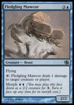 Fledgling Mawcor - Medium Play MTG Duel Decks: Jace vs Chandra - Image 1